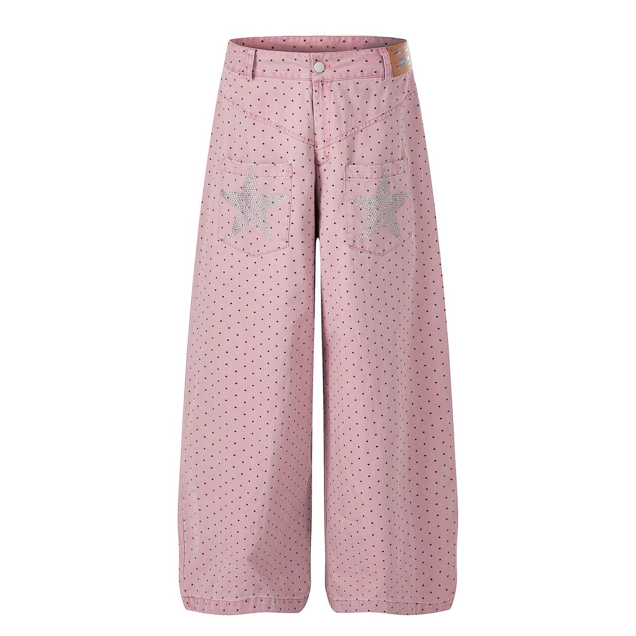 Omirad “Polka Star Wide-Leg Pants”