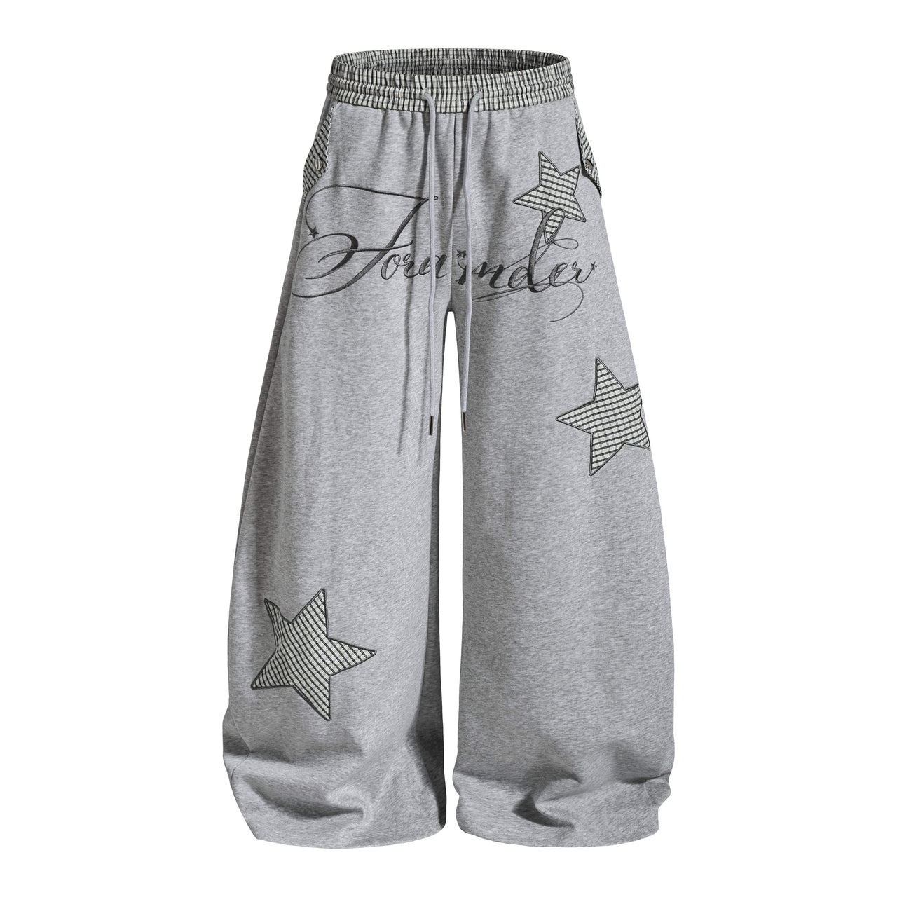 Omirad Star Embroidery Balloon Sweatpants