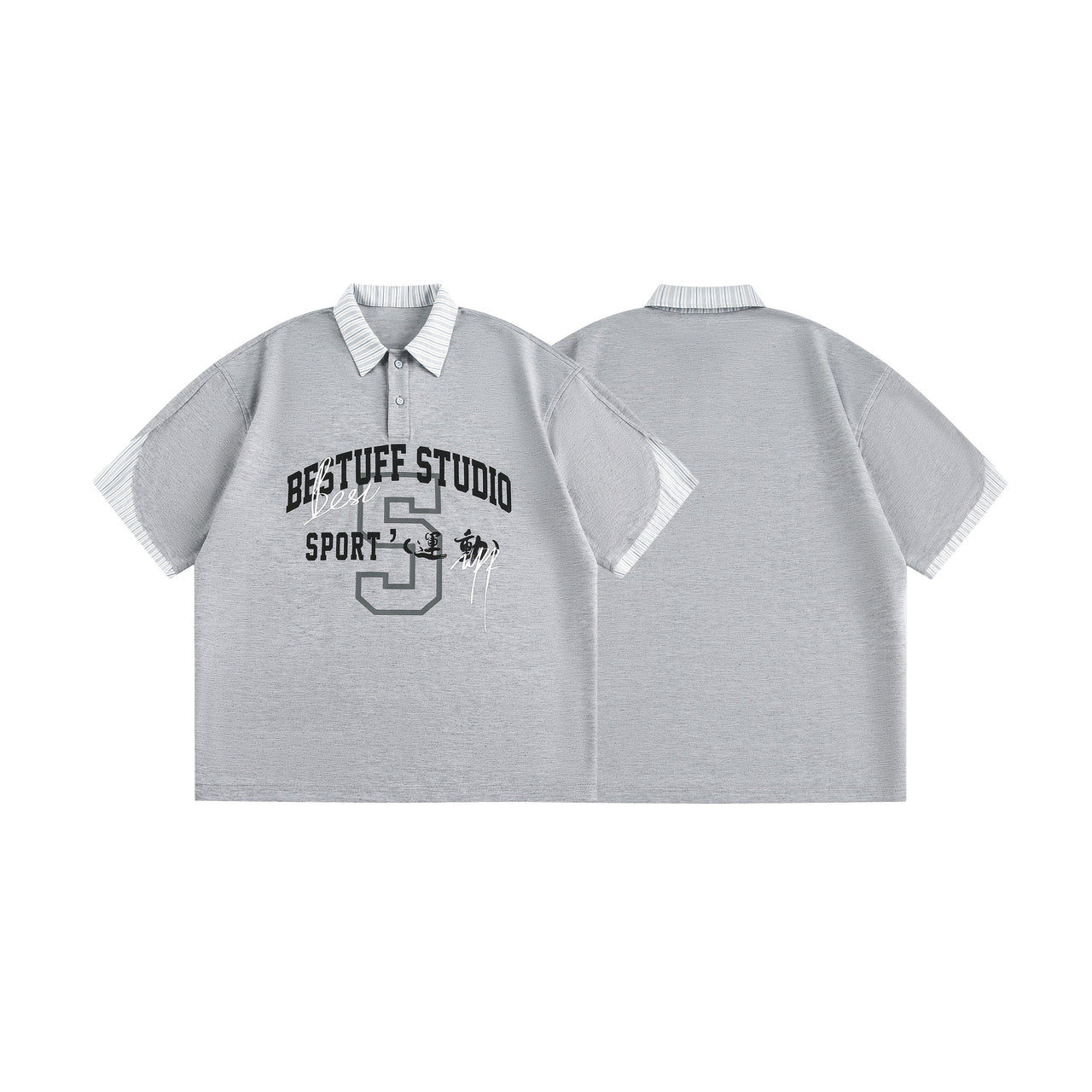 American High Street Letter Print Tee