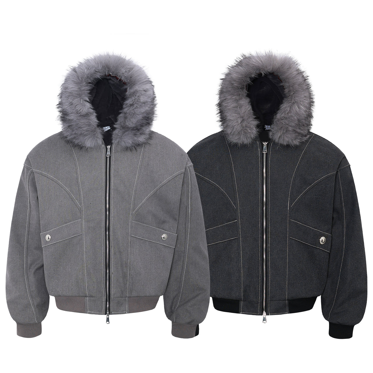 Faux-Fur-Trim High Street Jacket