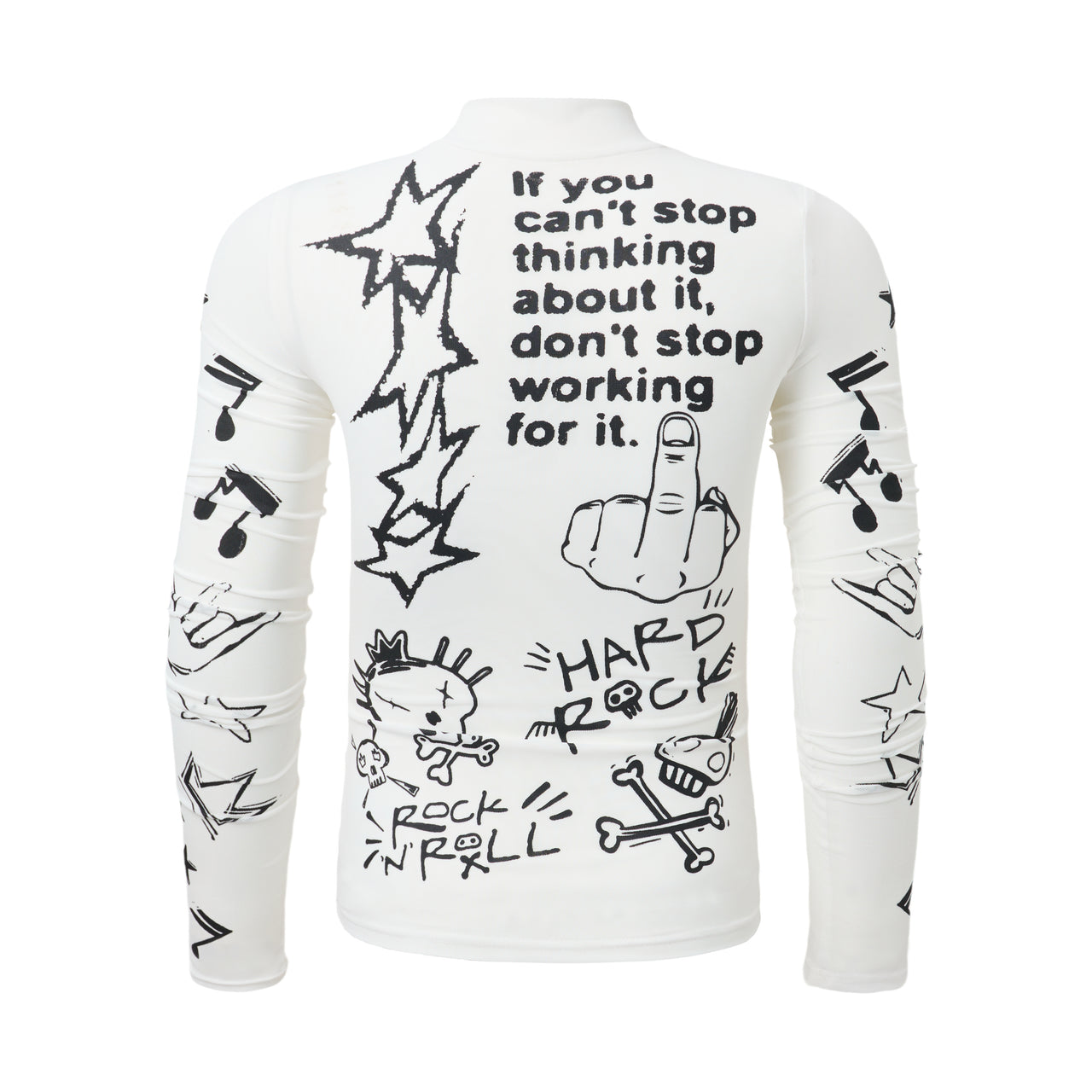 Omirad Graphic Long Sleeve Top