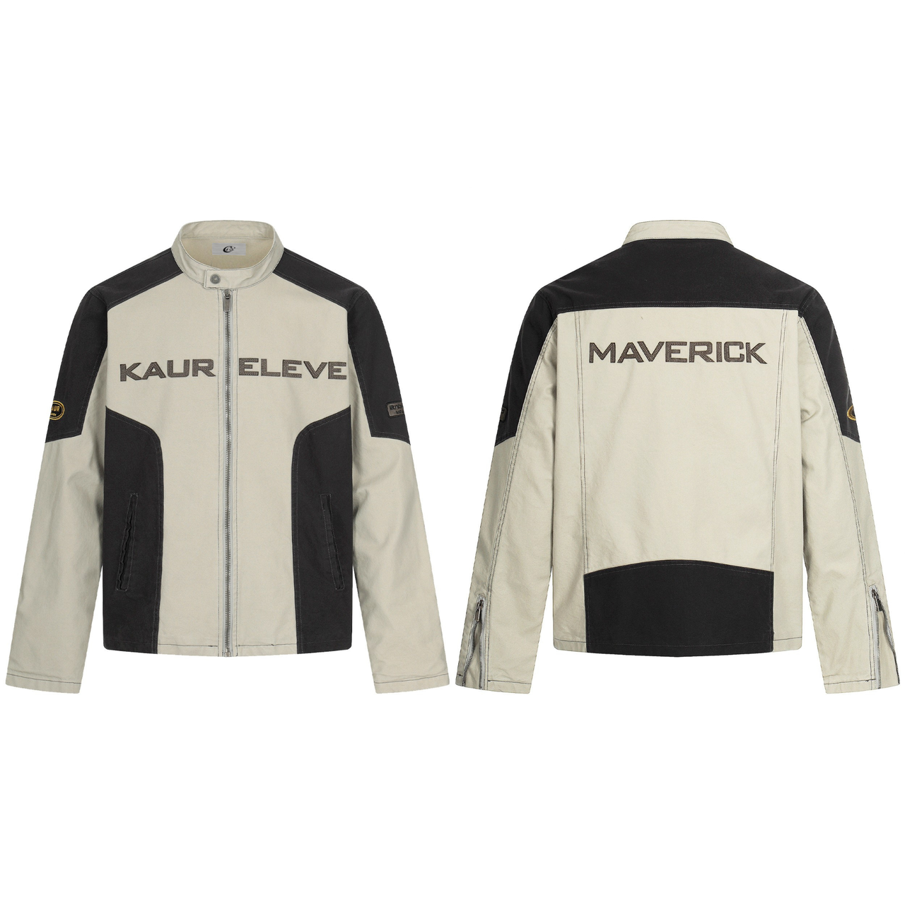 Omirad Maverick Contrast Moto Jacket