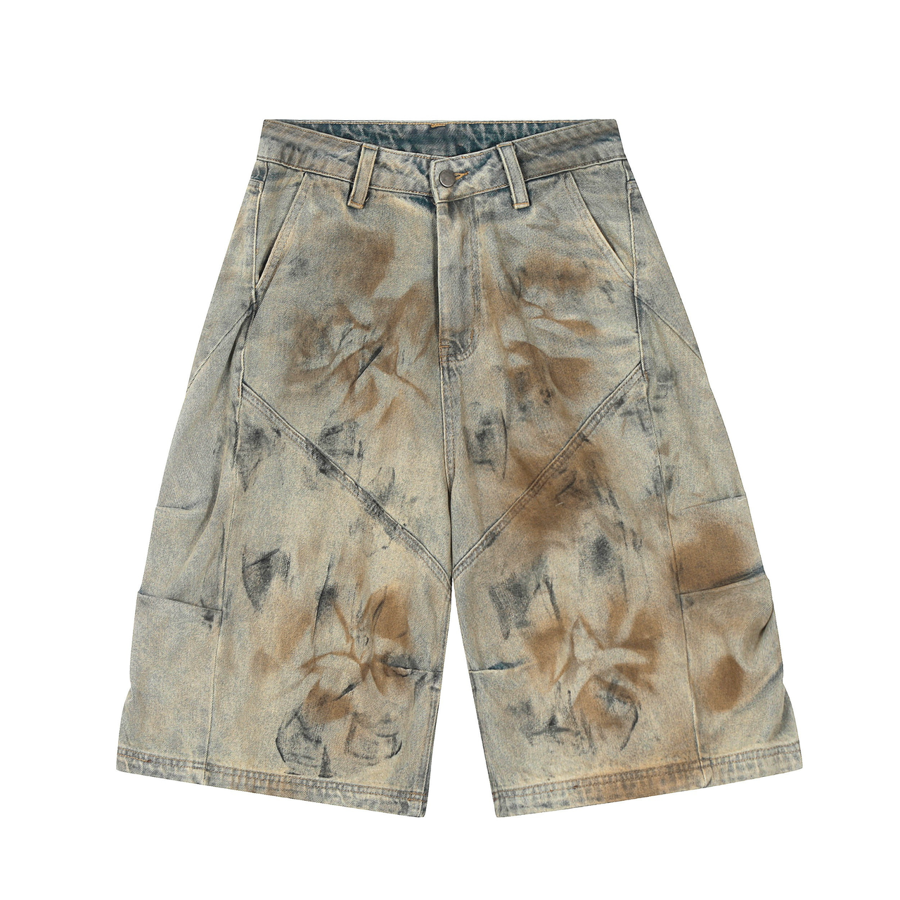 Omirad Vintage Spray-Dye Shorts