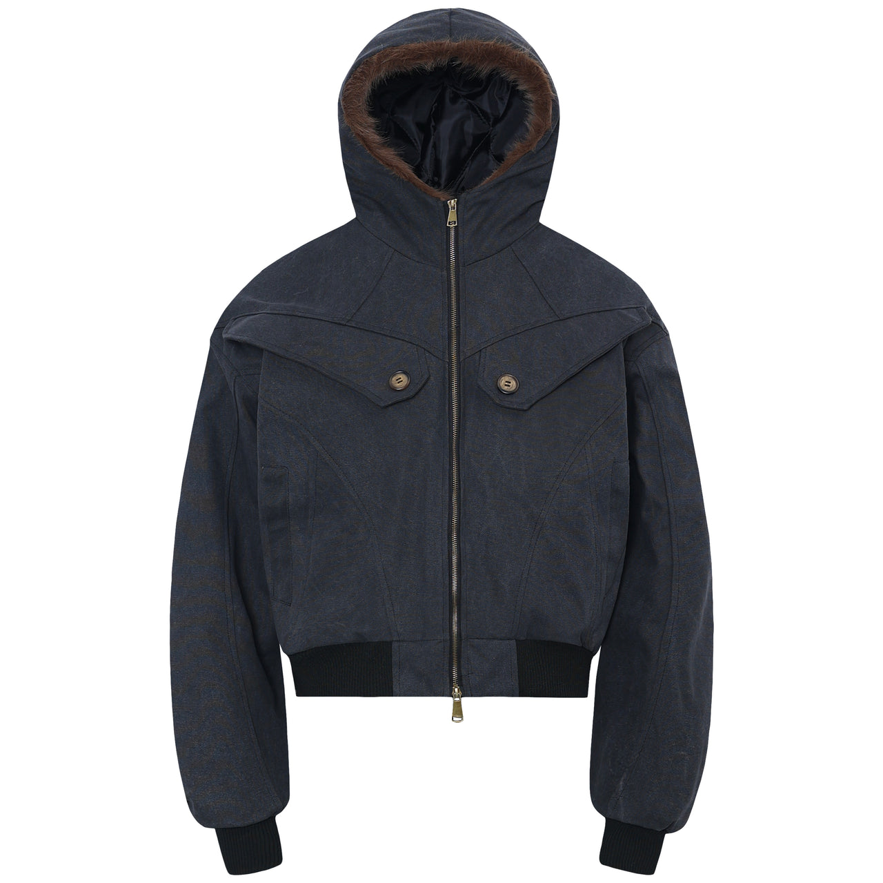 Faux-Fur-Trim High Street Jacket