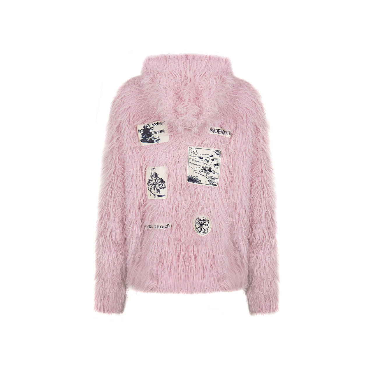 Omirad Long-Fur Graphic Sweater