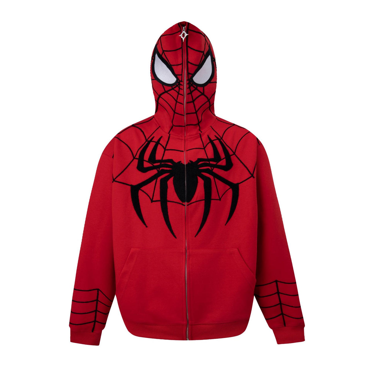 Omirad Full-Zip Web Pattern Hoodie