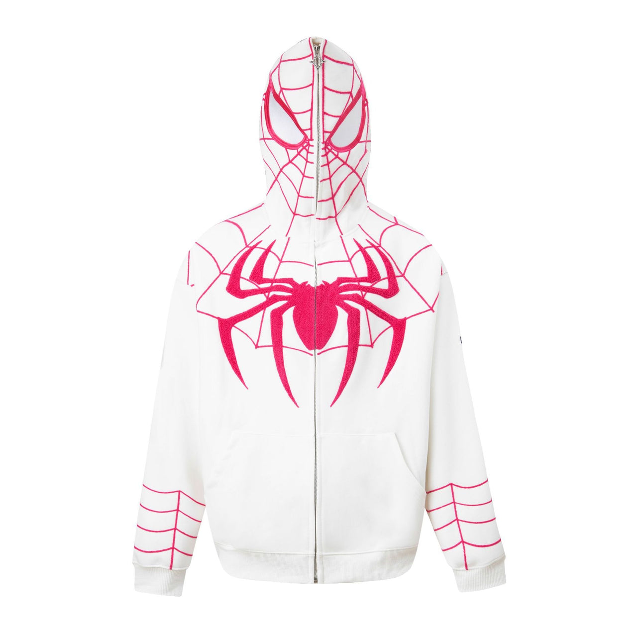 Omirad Full-Zip Web Pattern Hoodie