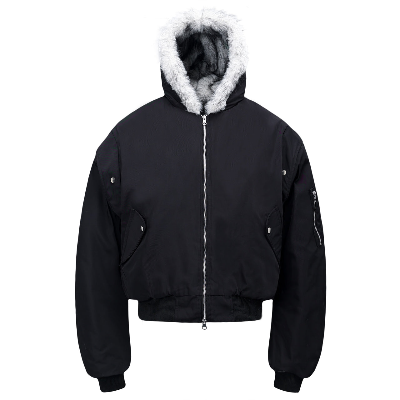 Faux-Fur-Trim High Street Jacket