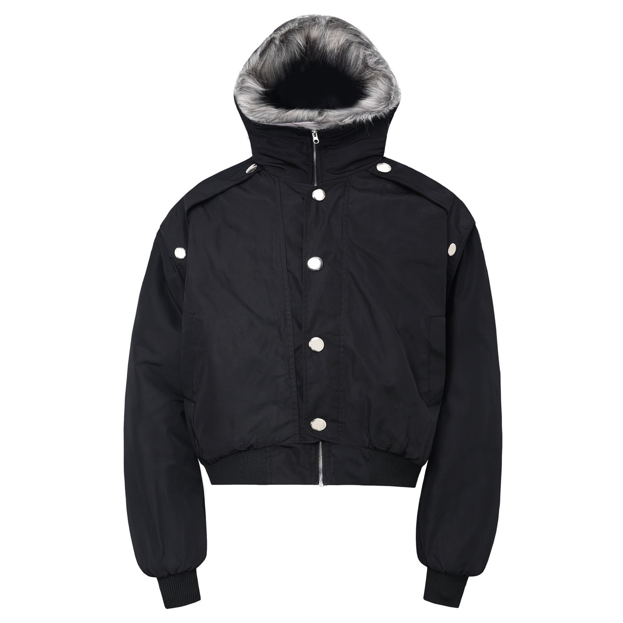 Faux-Fur-Trim High Street Jacket