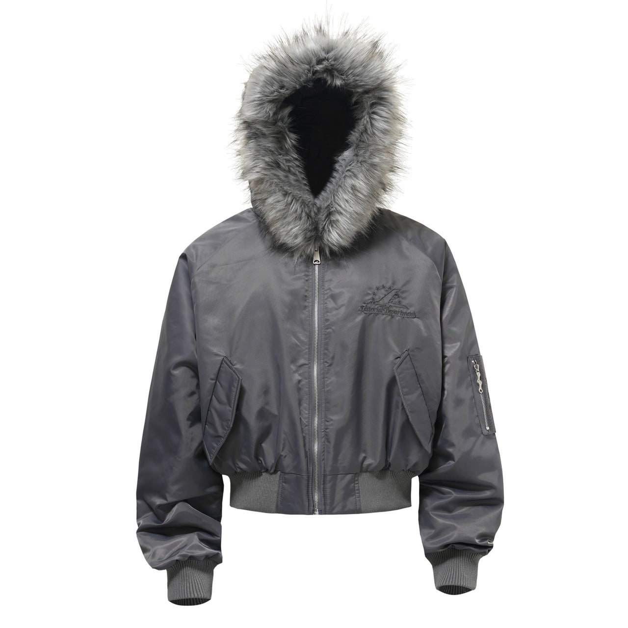 Faux-Fur-Trim High Street Jacket