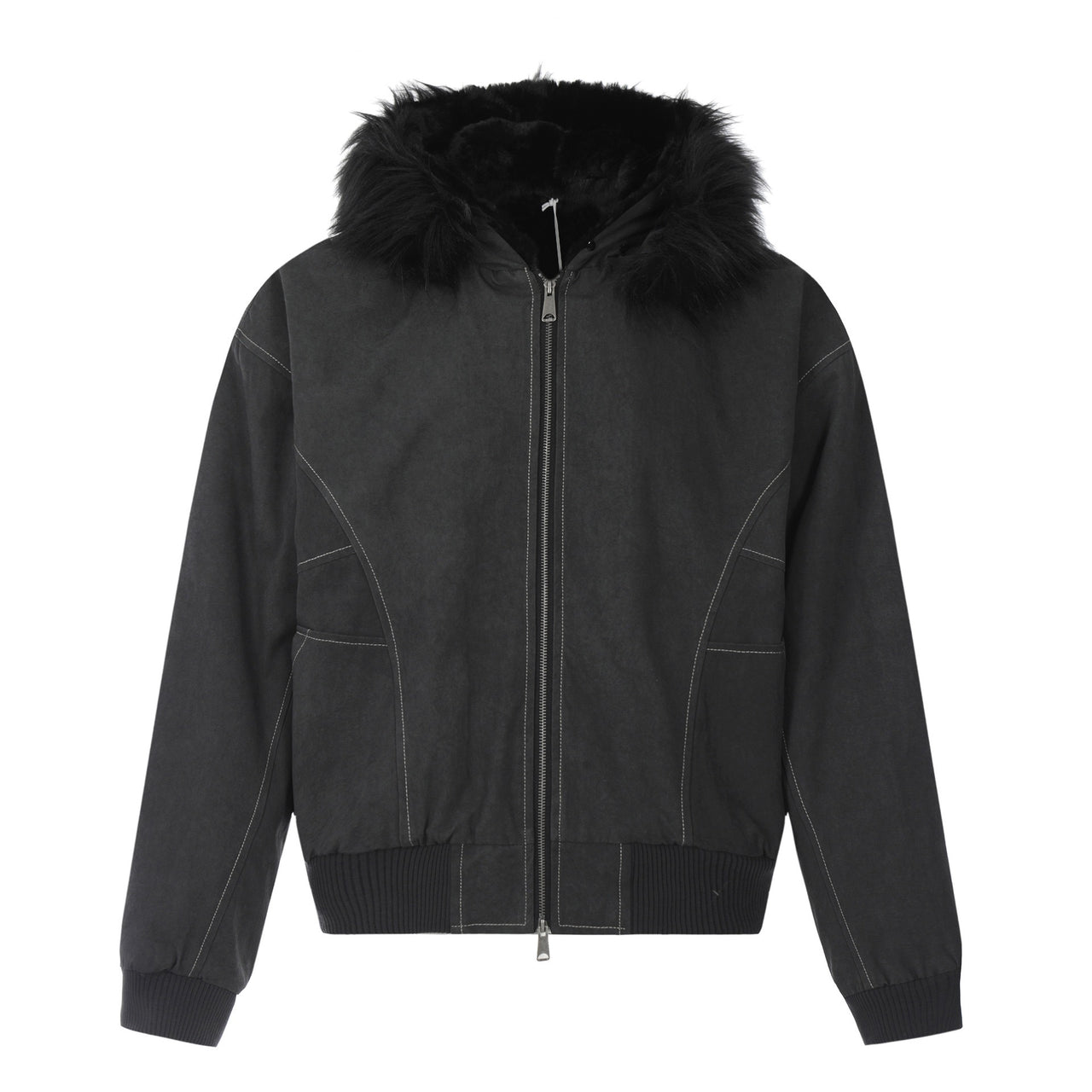 Faux-Fur-Trim High Street Jacket