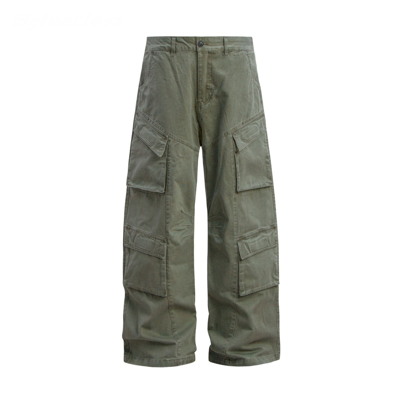 Distressed Vintage Scimitar Cargo Pants