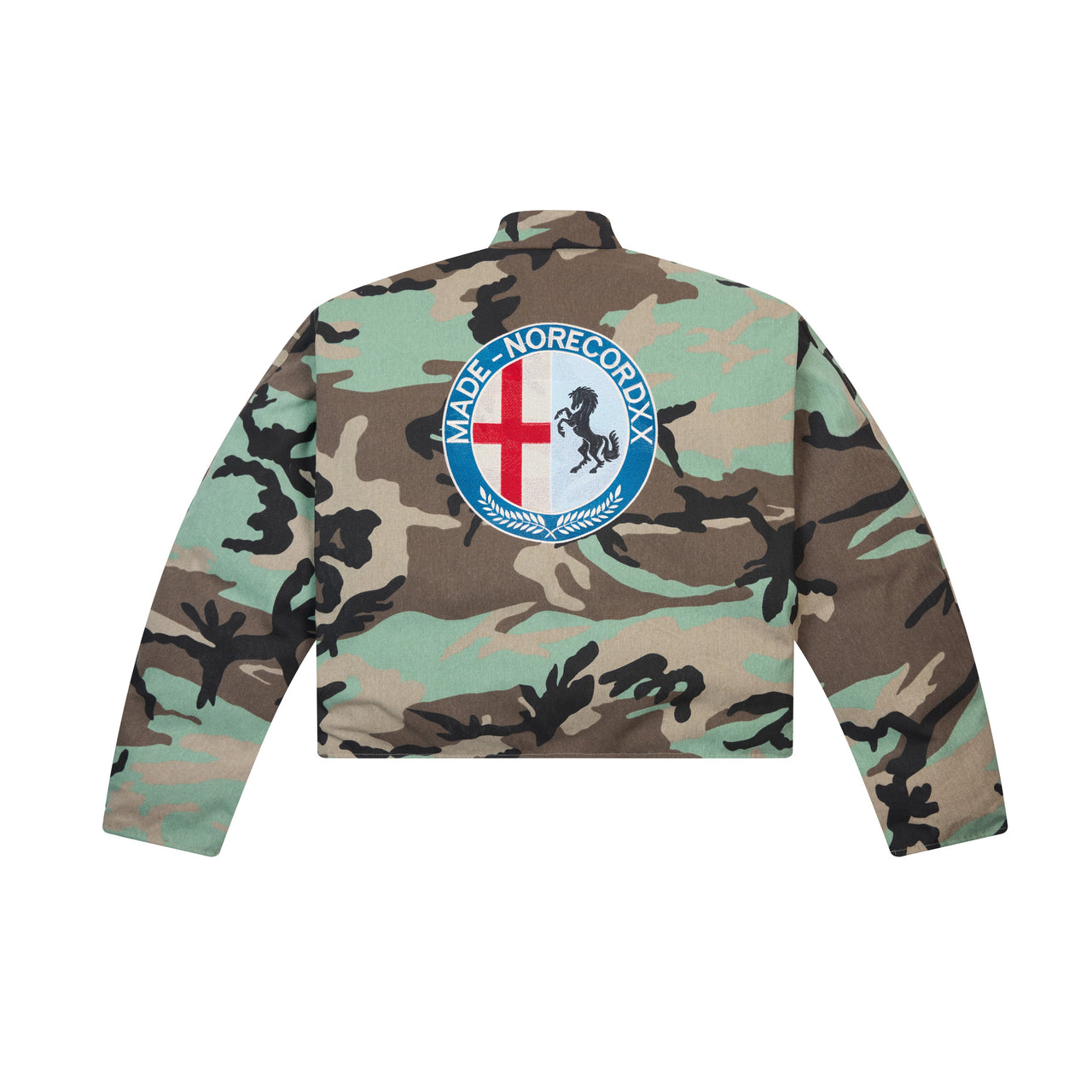 Omirad Minimal Embroidered Zip Jacket