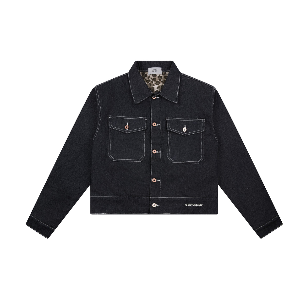 Omirad Classic Black Denim Jacket