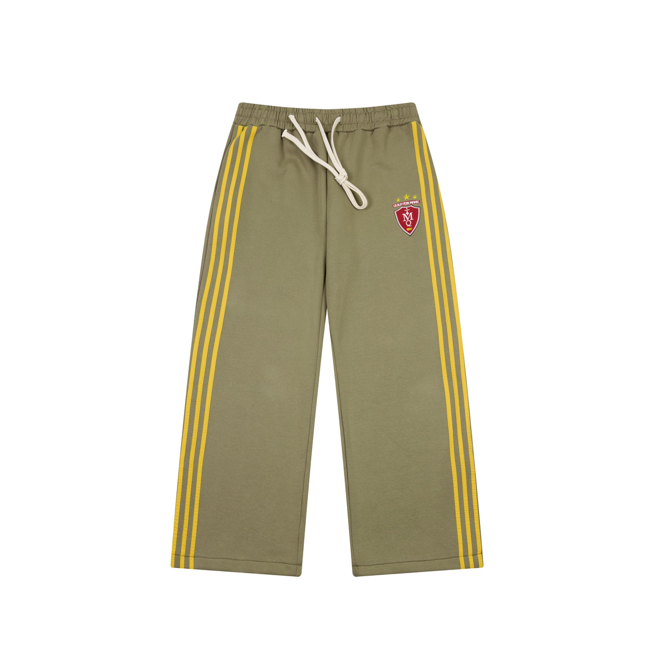 Omirad Classic Triple-Stripe Wide Track Pants