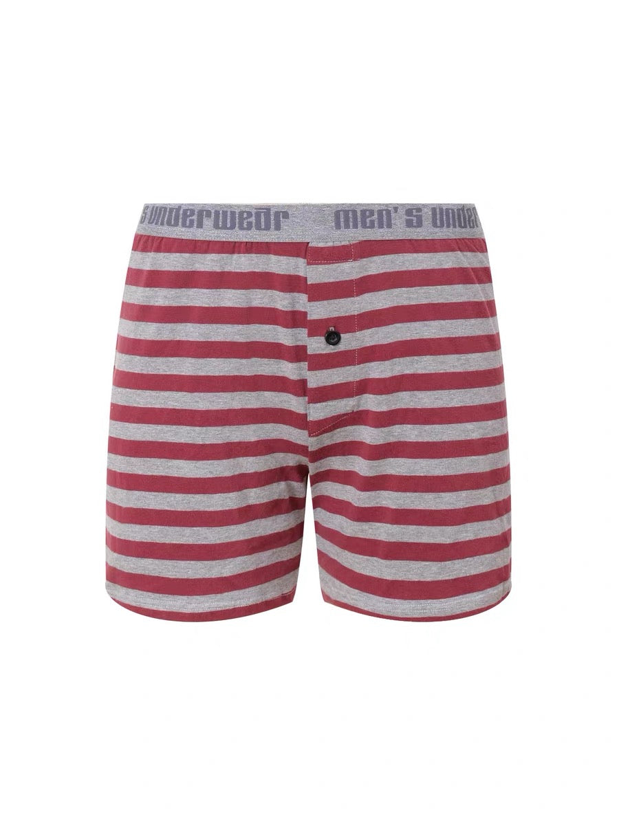American Cotton Striped Boxer Shorts