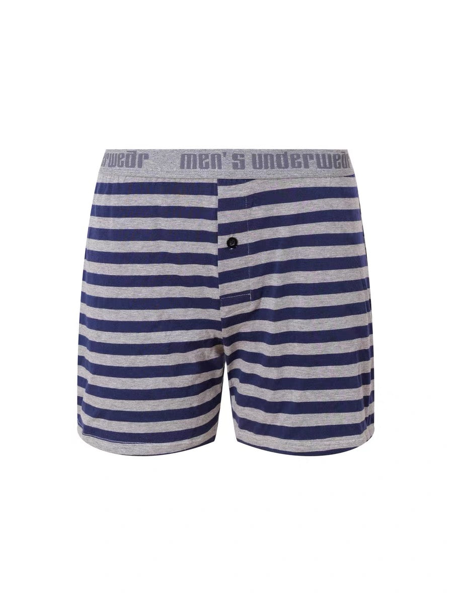 American Cotton Striped Boxer Shorts
