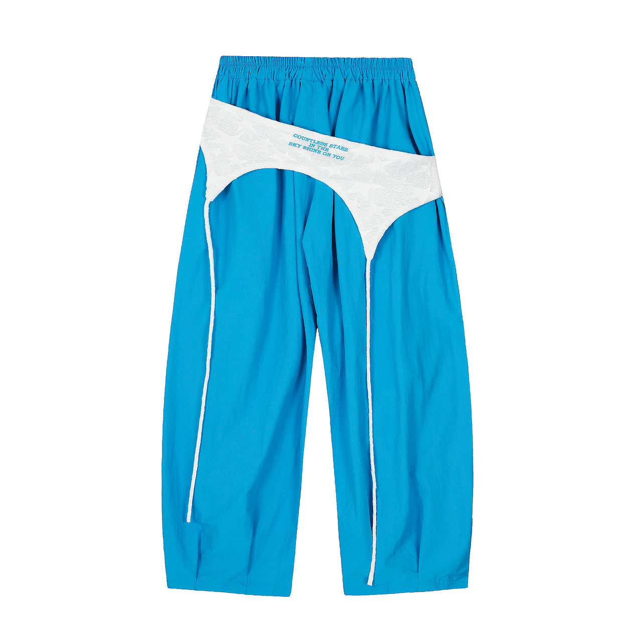 Omirad 3D-Crumple Nylon Cargo Pants