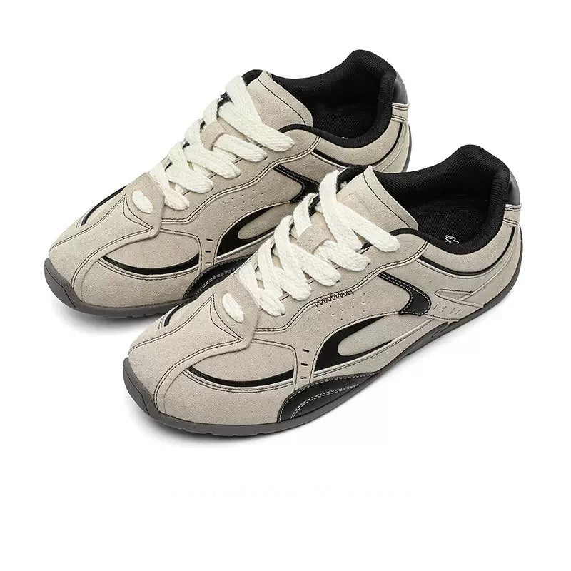 Versatile Suede Flat Shoes