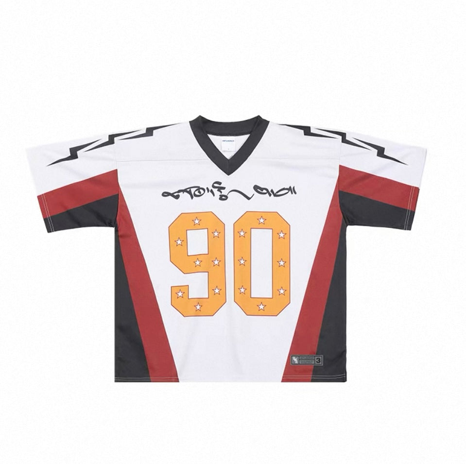 Vintage Streetwear Mesh Sports Tee