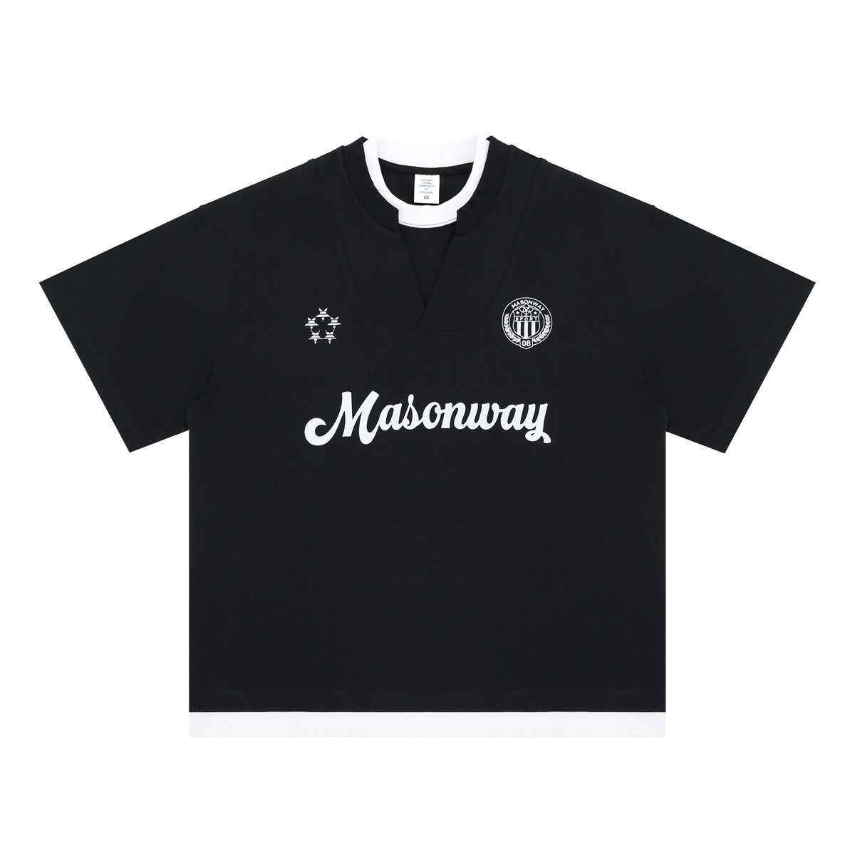 American Vintage Badge Print Tee