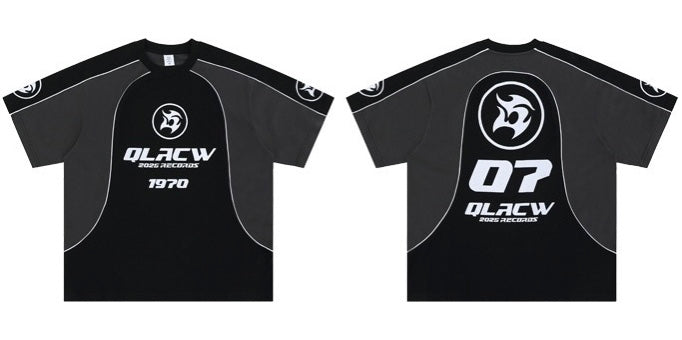 Streetwear Baji Revival Patchwork Tee