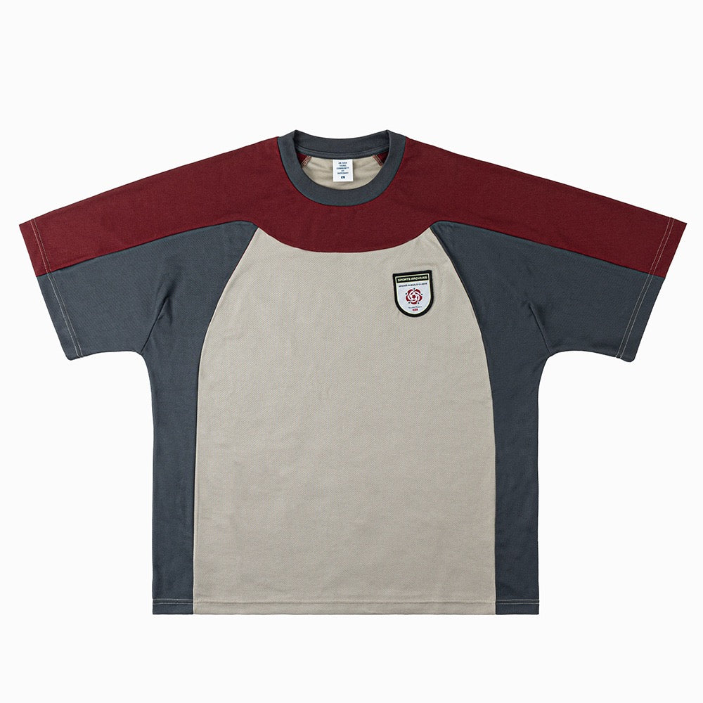 American Vintage Tri-Color Block Tee