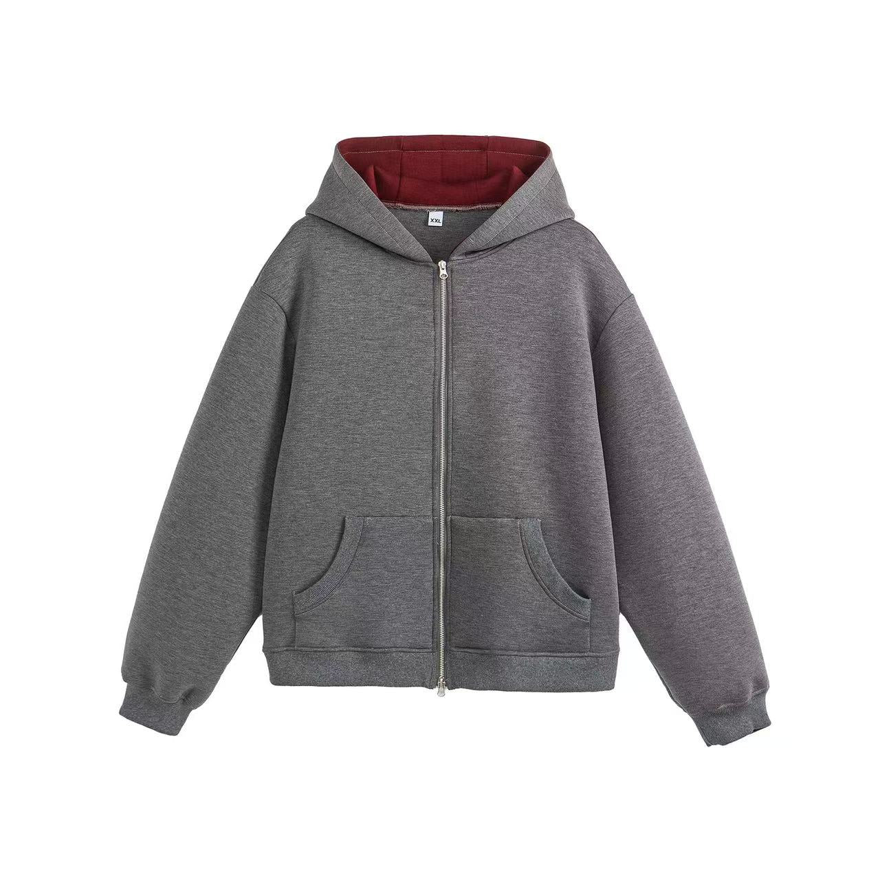 Omirad Dual-Layer Cozy Zip Hoodie