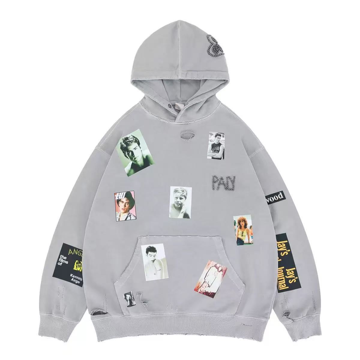 Omirad Photo Patch Vintage Hoodie