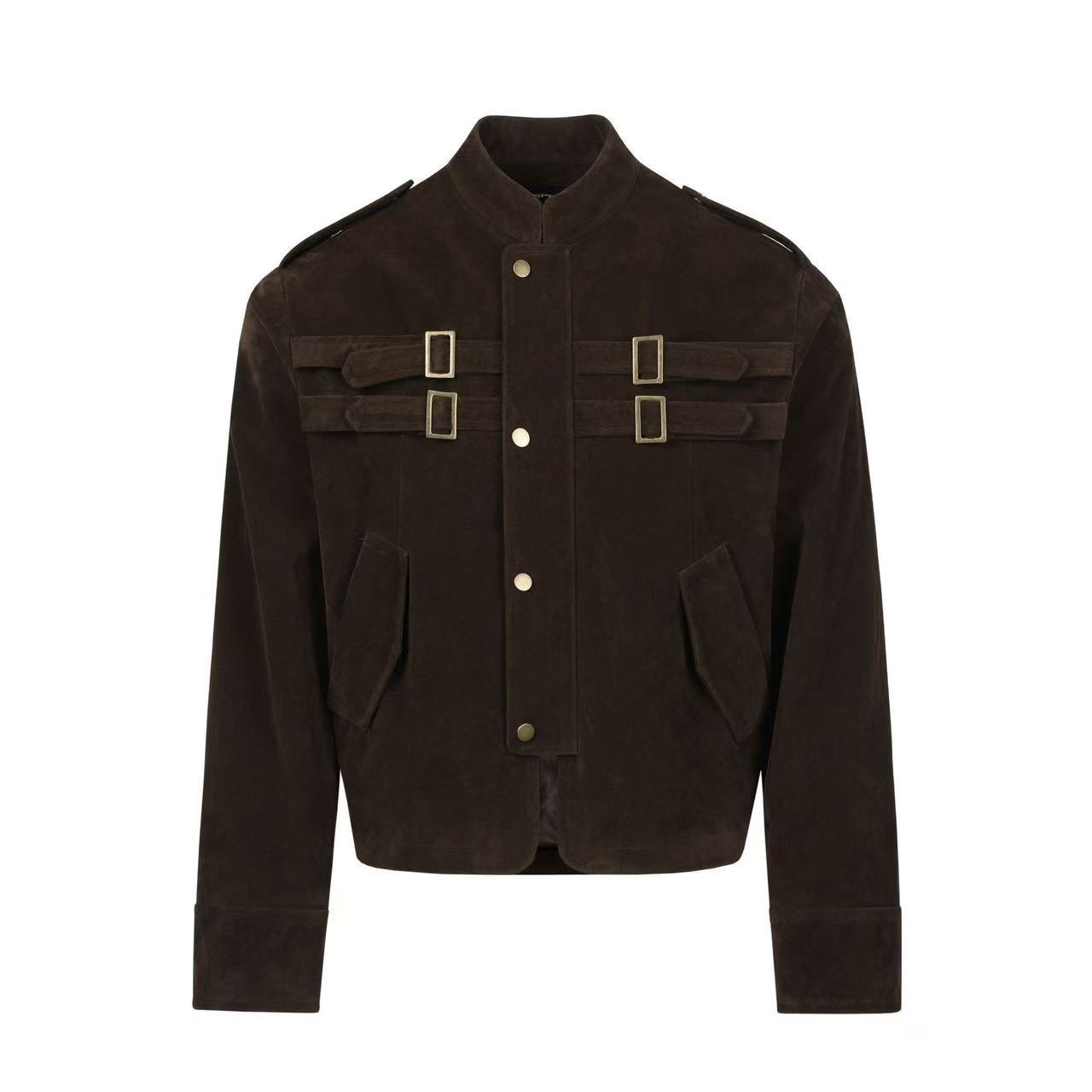 Omirad Military Suede Jacket