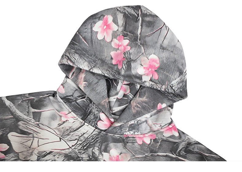 Omirad Sakura Camo Graphic Hoodie