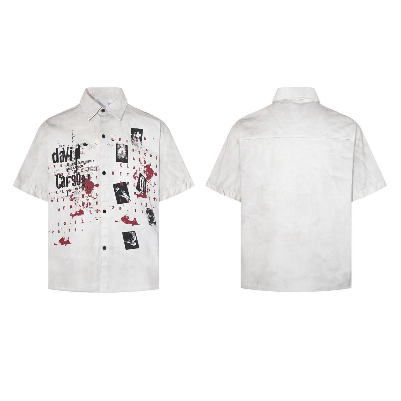 Omirad “Distorted Archive” Short Sleeve Shirt