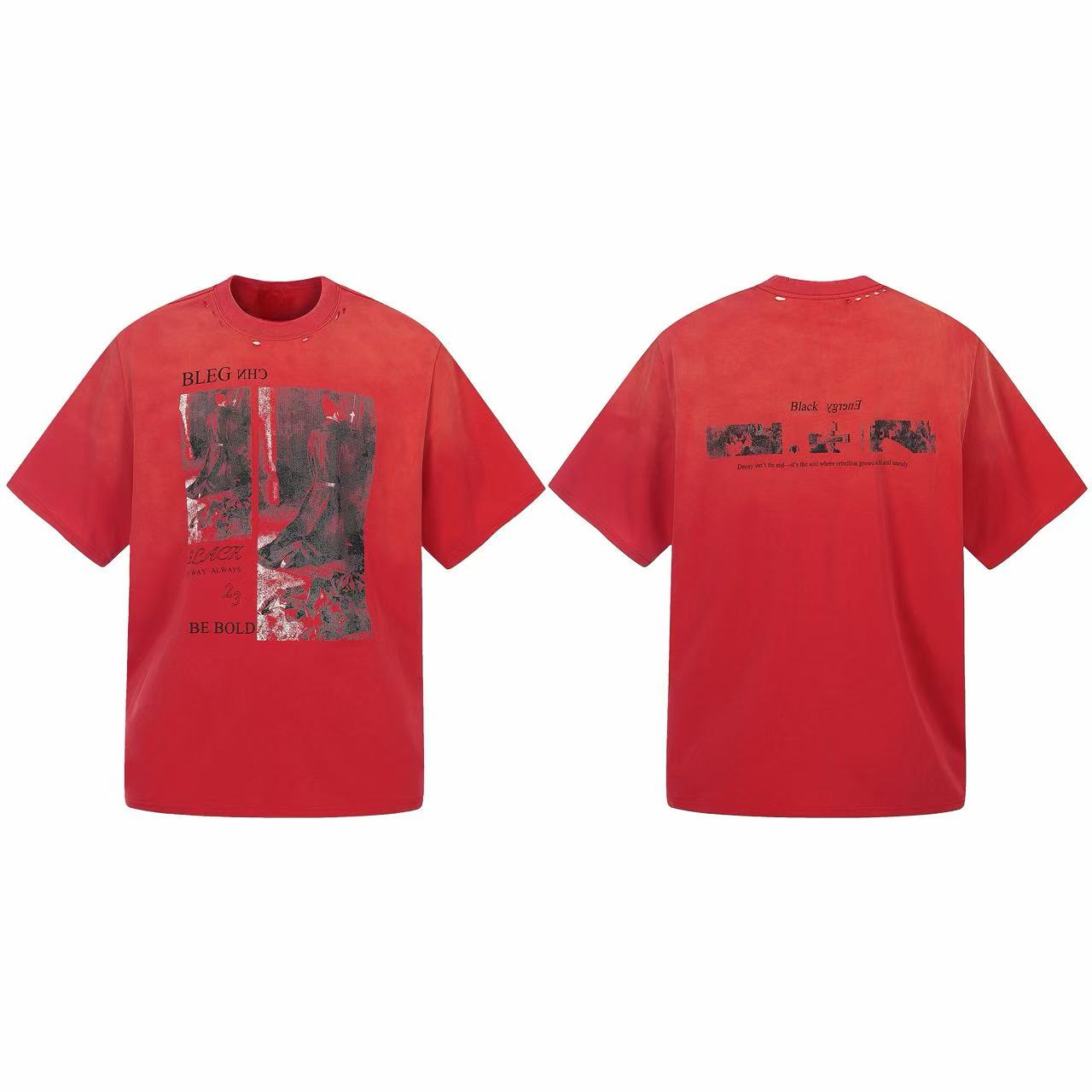 Omirad “Vintage Distressed Graphic Tee”