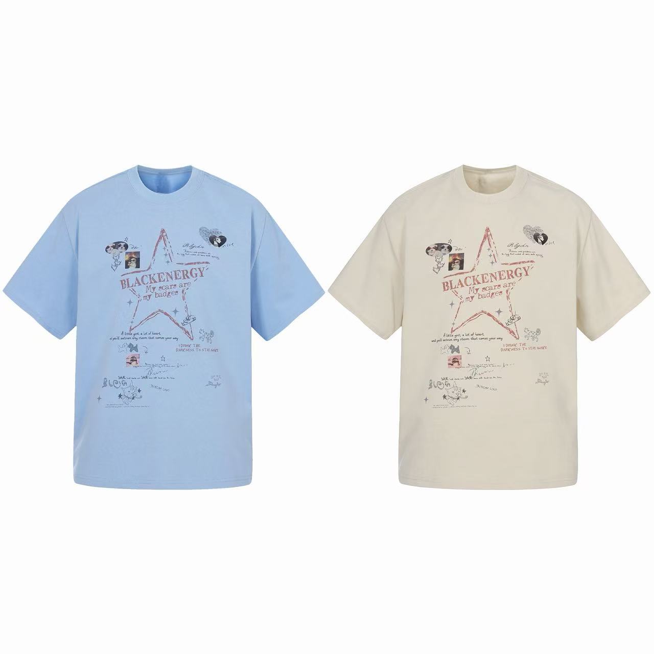 Omirad “Star Script Graphic Tee”