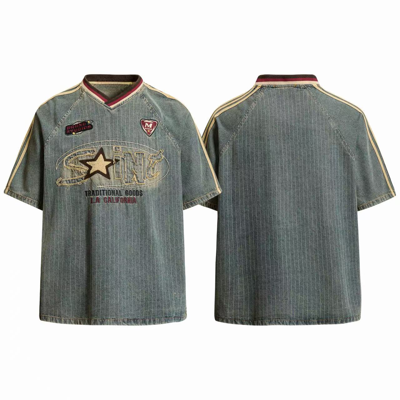 Omirad “Vintage Pinstripe Sport Tee”