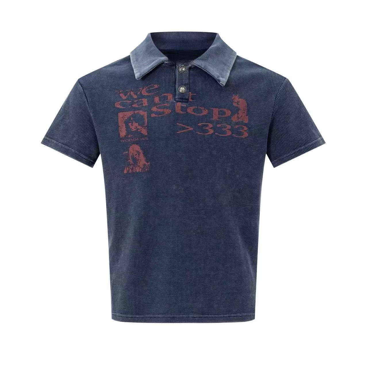 Omirad Vintage Washed Polo Tee