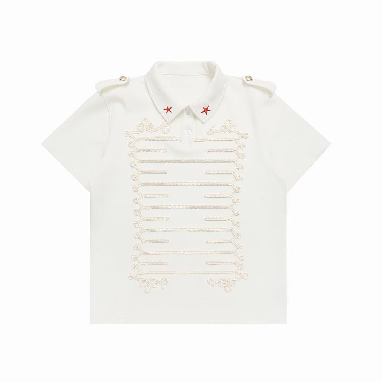 Omirad Military Braid Polo Shirt