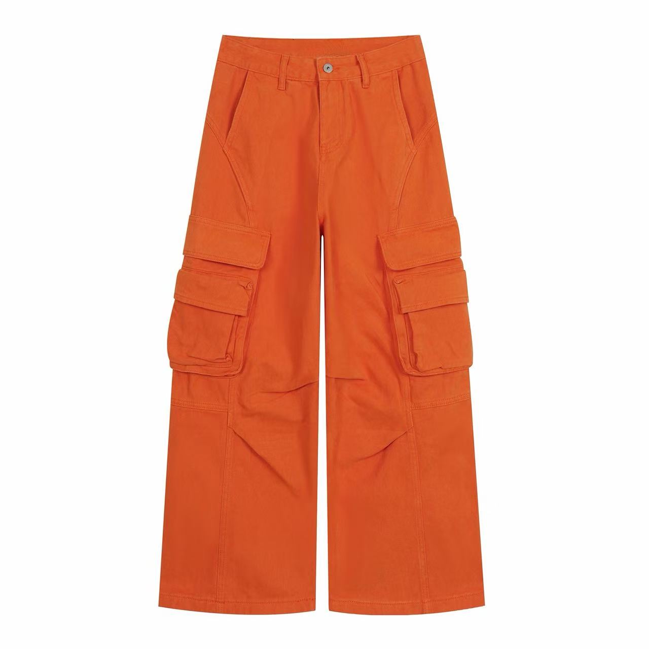 Omirad Utility Cargo Wide-Leg Pants