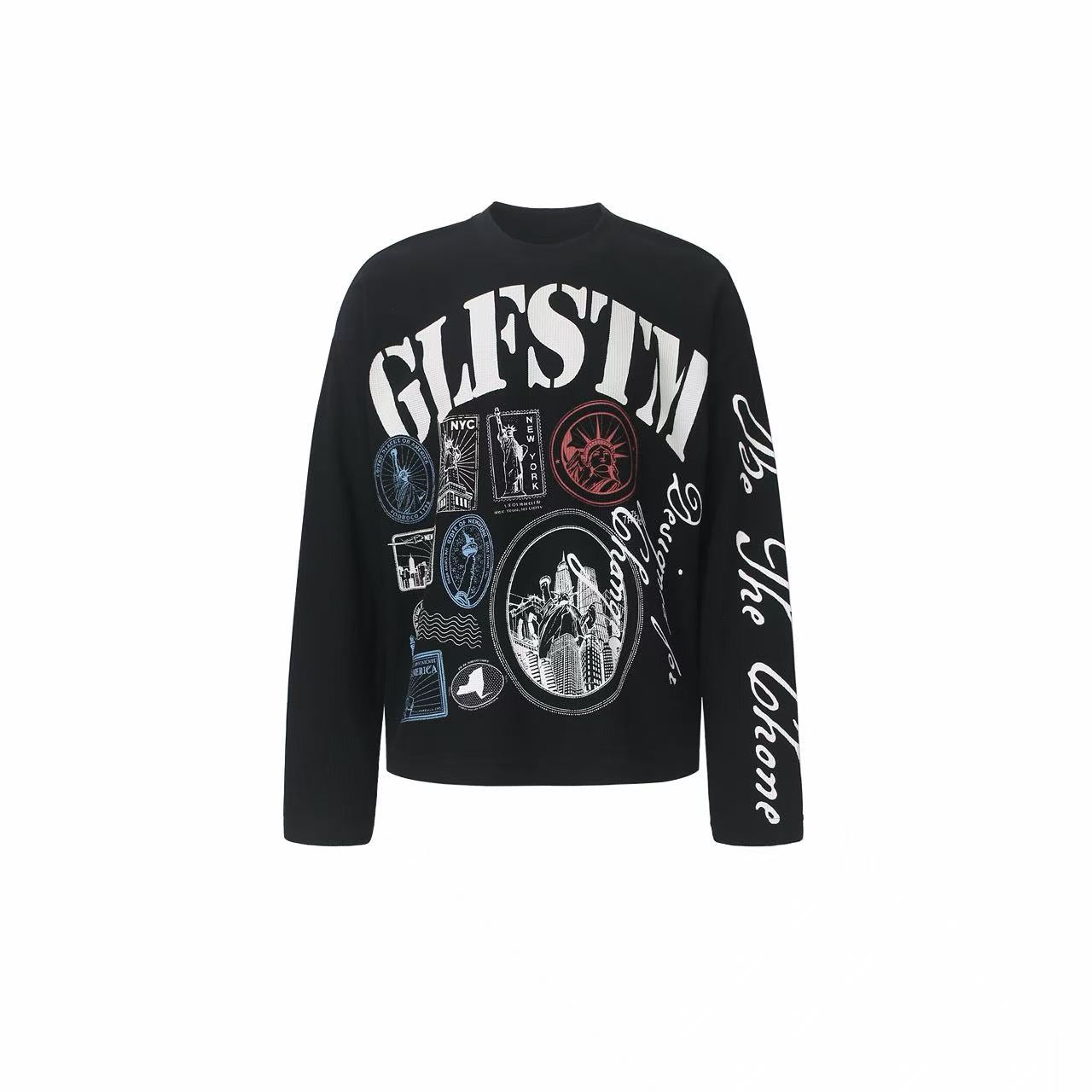 Omirad Vintage New York Waffle Long Sleeve