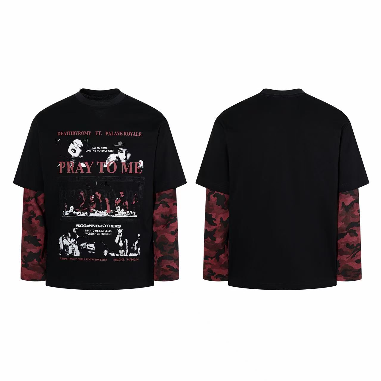 Omirad Layered Graphic Long Sleeve