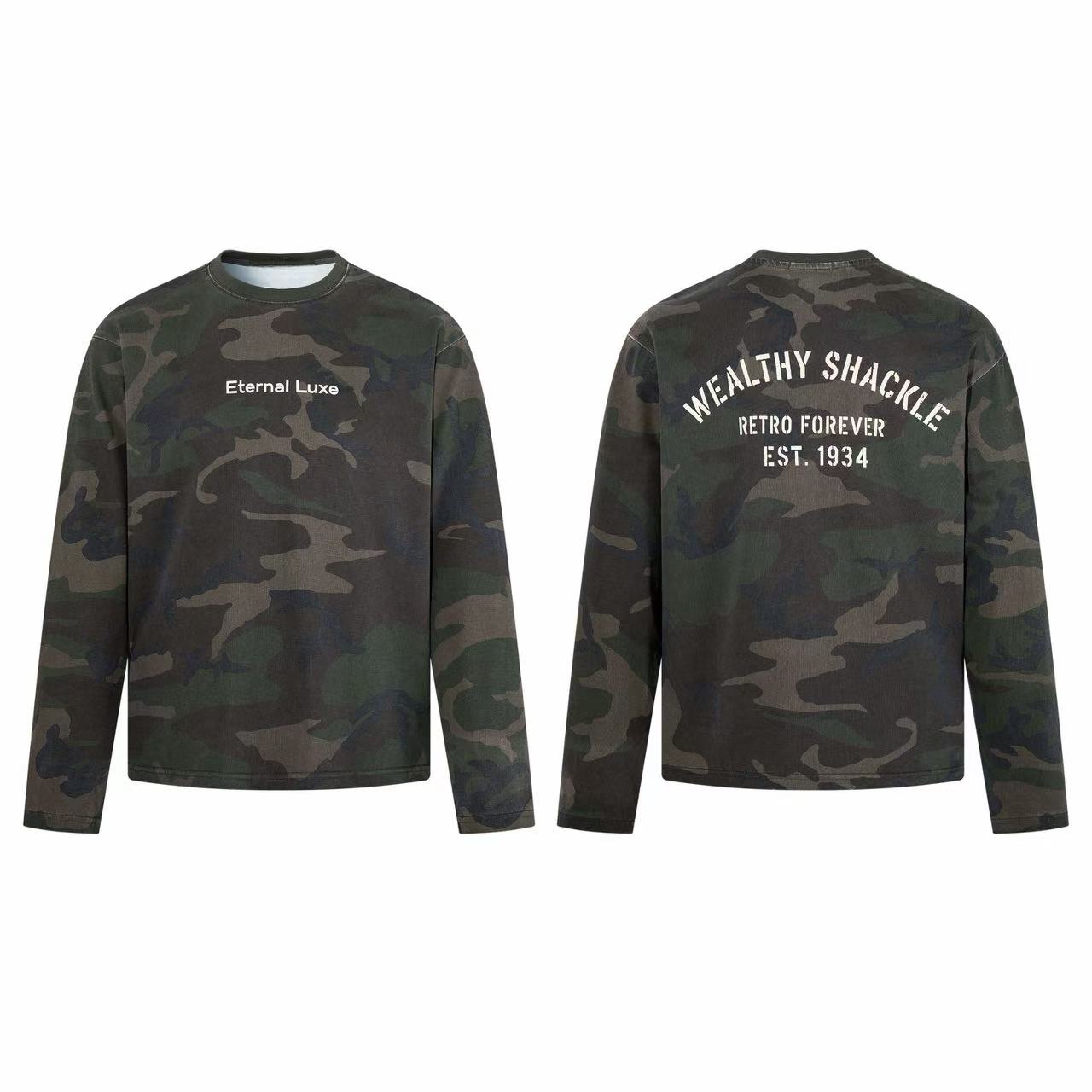 Omirad Camo Long Sleeve Tee