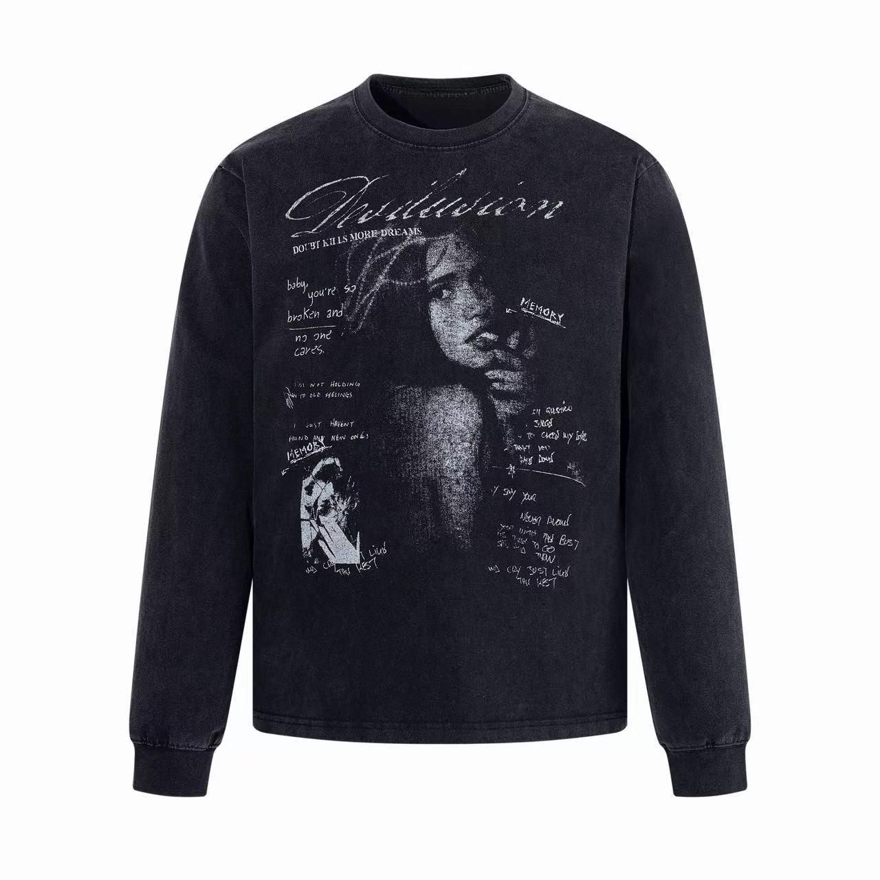 Omirad Washed Graphic Long Sleeve
