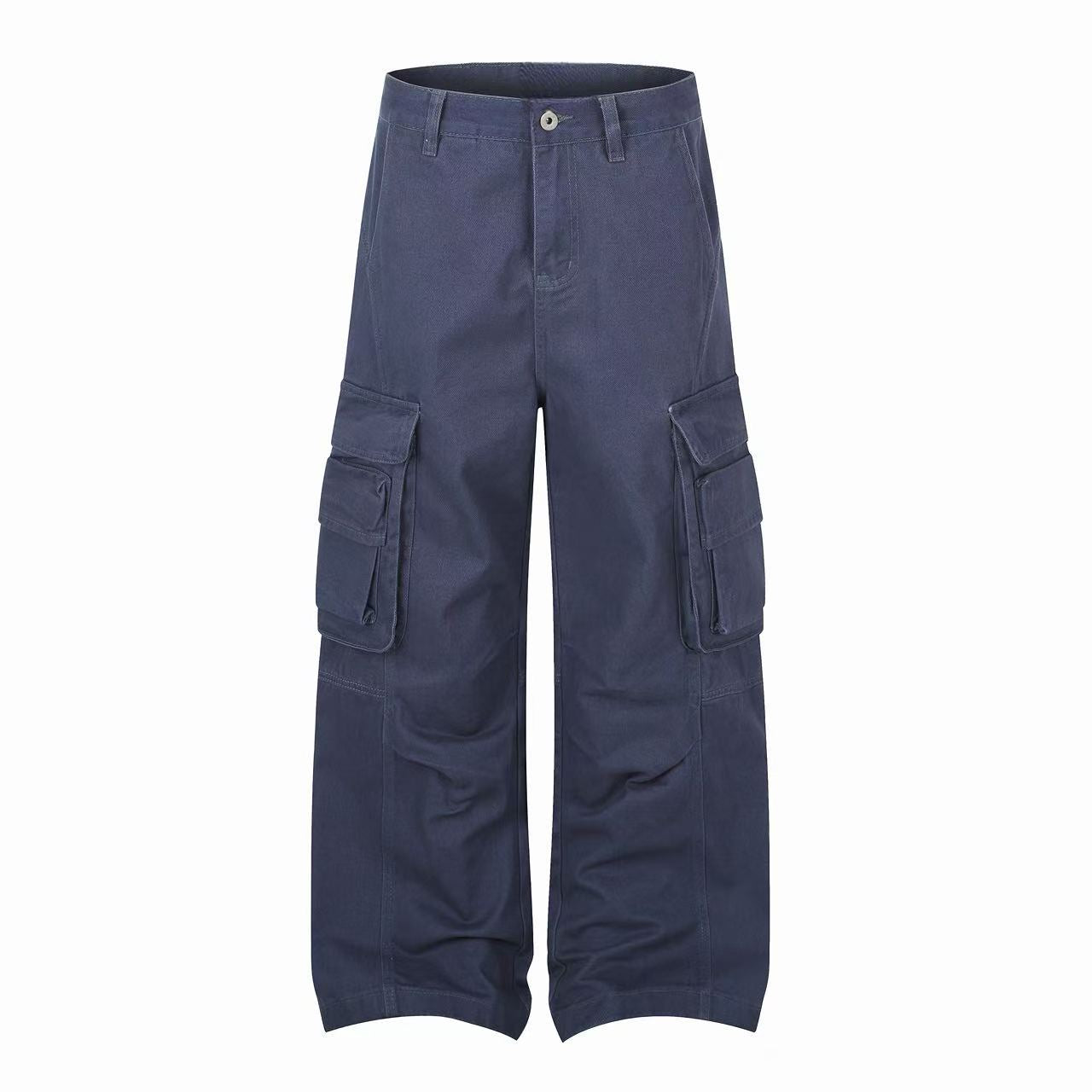 Omirad Washed Multi-Pocket Cargo Pants