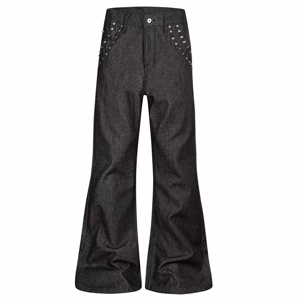 Omirad Studded Flared Jeans