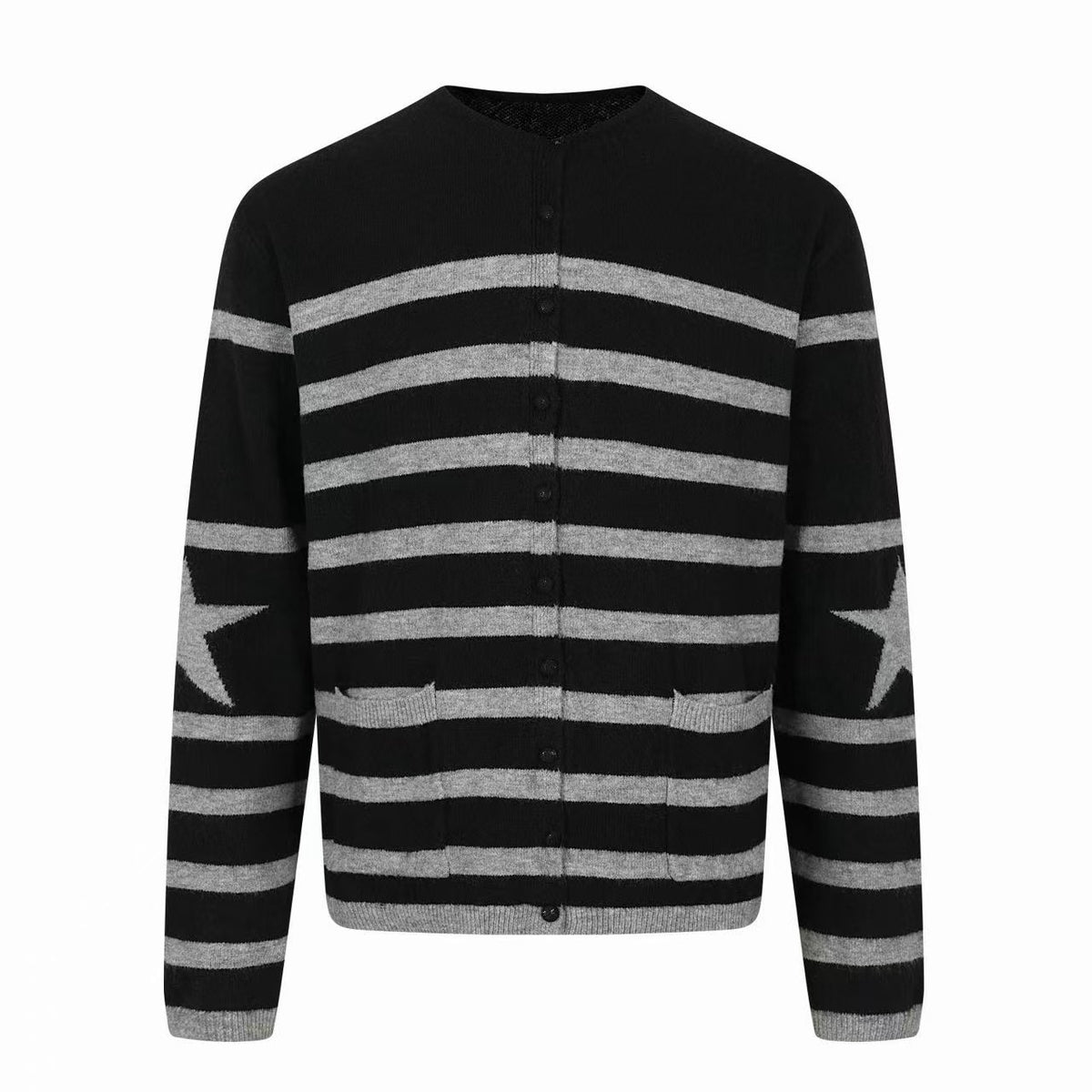 Omirad Star Stripe Knit Cardigan