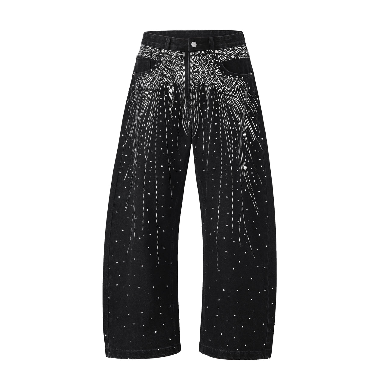 American Vintage Rhinestone Design Jeans