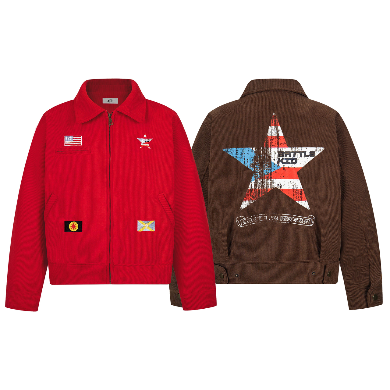 Omirad Star Patch Corduroy Jacket