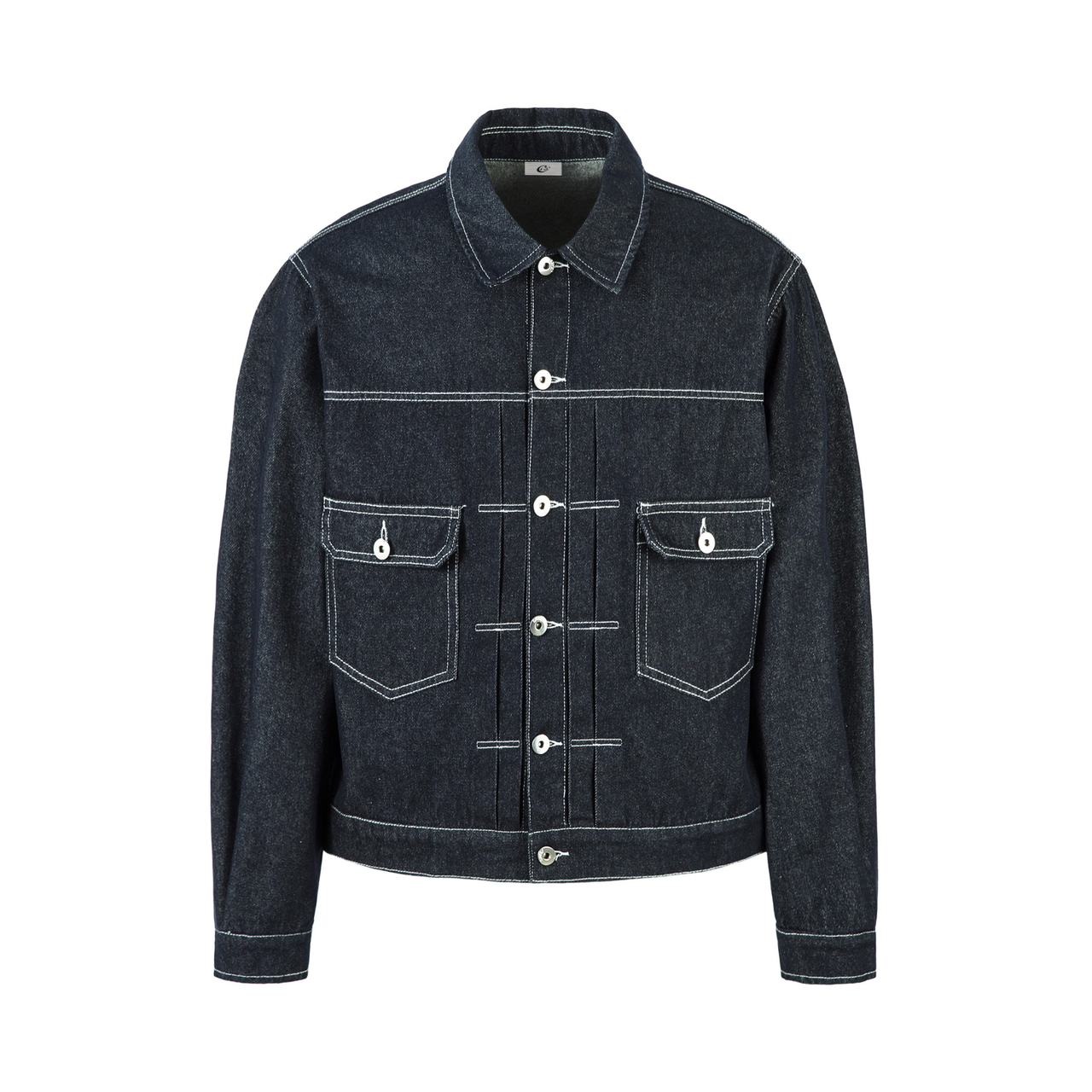 Omirad Contrast Stitch Denim Jacket