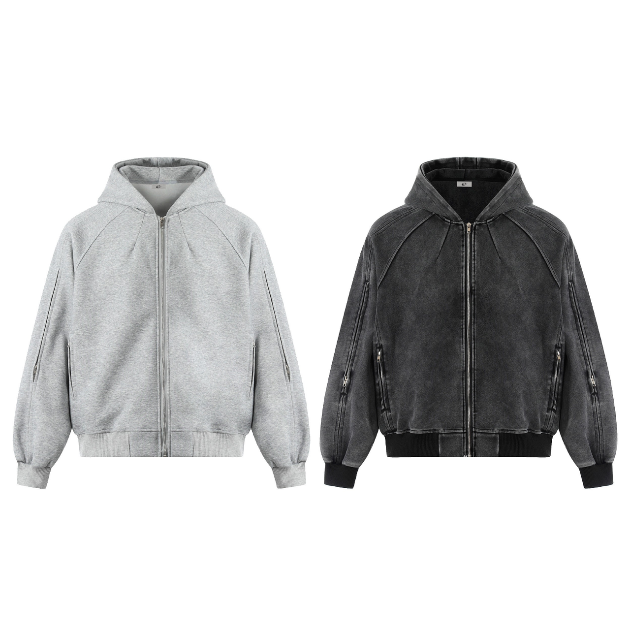 Omirad Sculpted Seam Hooded Jacket