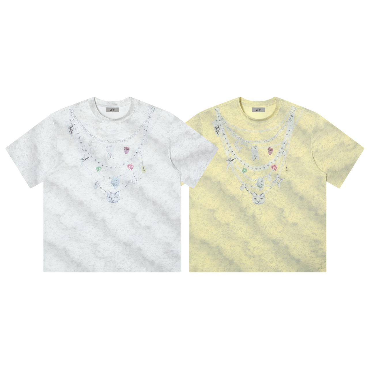 Omirad “Charm Necklace” Graphic Tee